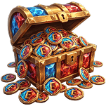 Treasure chest of E-Credits