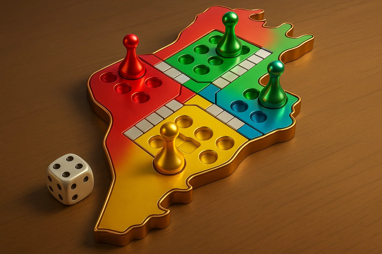 graphic conceptual art of Ludo tunisia
