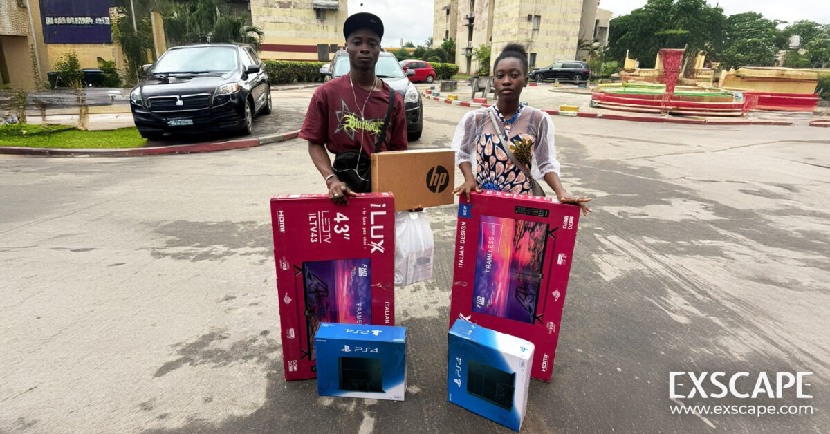 How Gamer Yao Affoue Epiphanie from Côte d’Ivoire won 2 TVs, 2 PS4s & an HP Laptop on Exscape. Play, earn points & claim real prizes today!