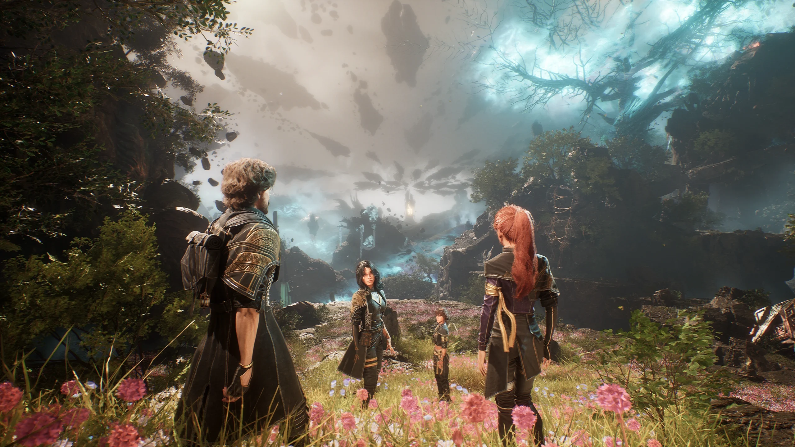 Expedition 33 turn-based combat scene from the 2025 indie game with detailed character designs and vibrant environments. 