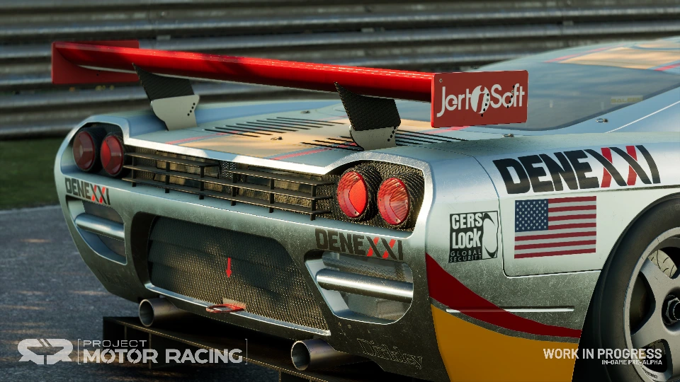 Saleen S7-R drifting in Project Motor Racing