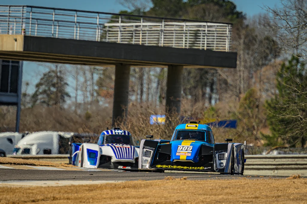 Endurance Motorsport Series prototype car on long track